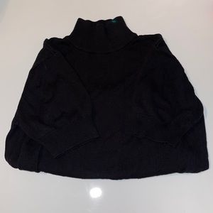 A nice black turtleneck blouse